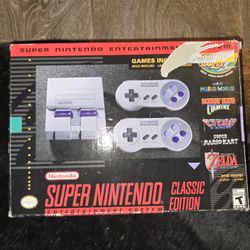 Super Nintendo Entertainment System SNES Classic Mini - NTSC Edition [Console 