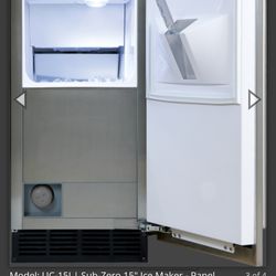 Sub Zero 15" Ice Maker