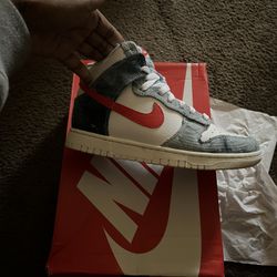 Nike Dunks High Denim Women