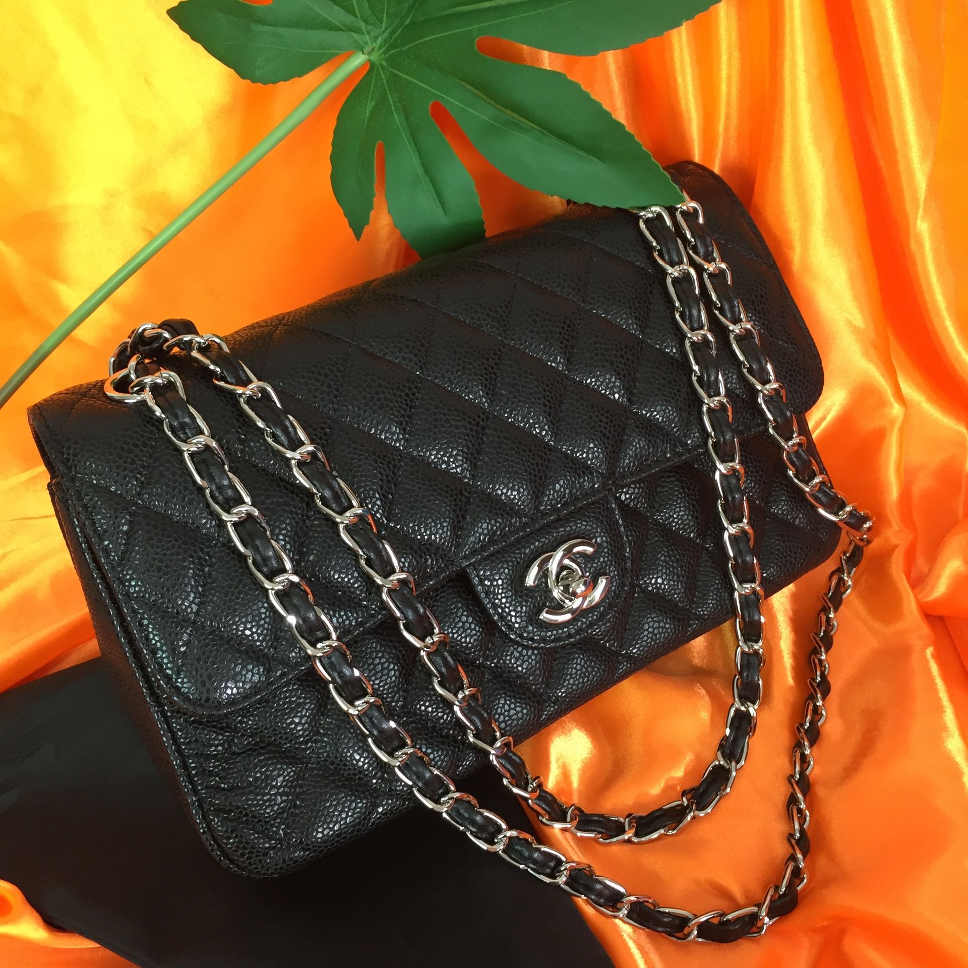 Chanel Premium Black Chain Bag