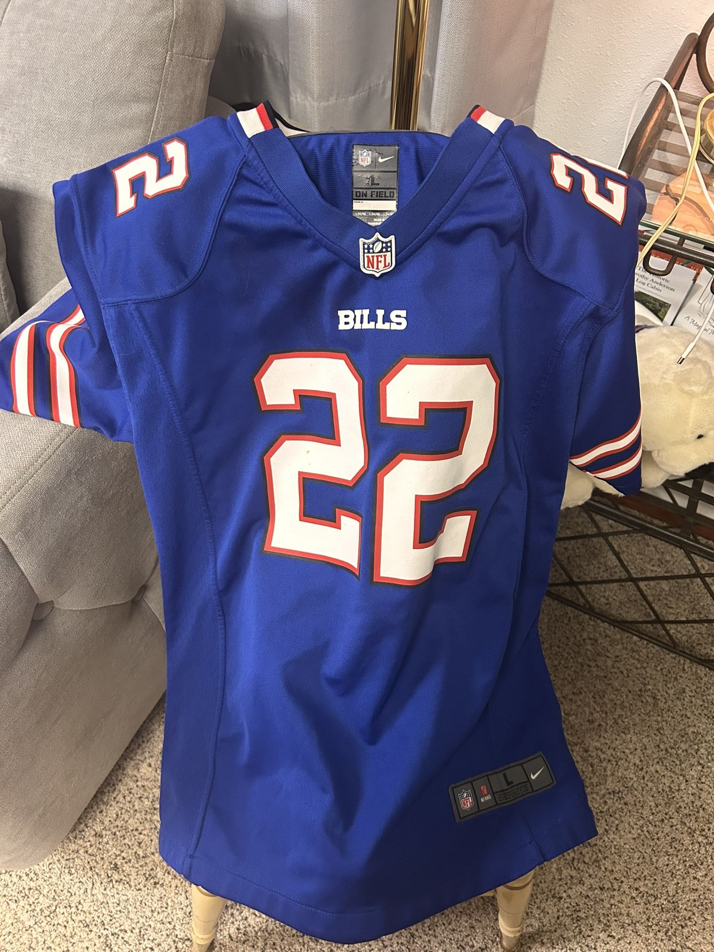 Large Buffalo Bills NFL Jersey $25
