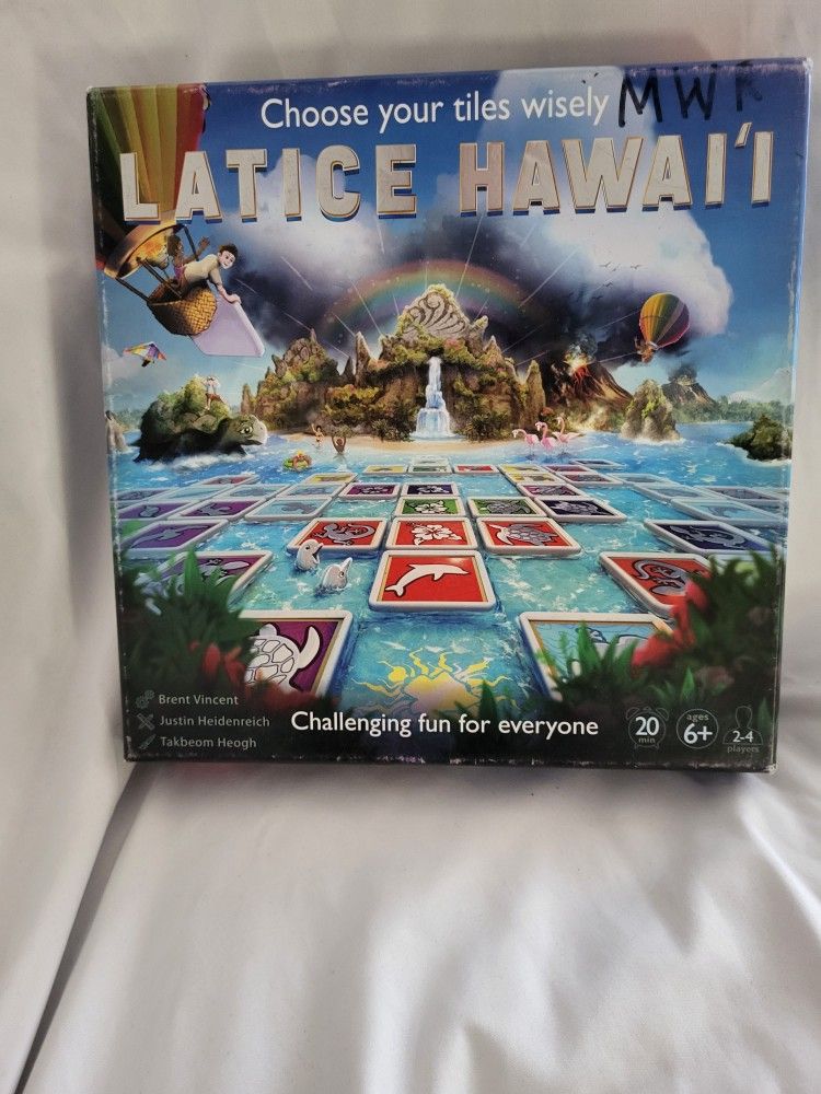 Latice Hawaii Strategy Board Game