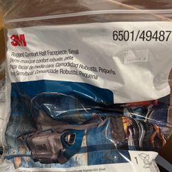 3M Rugged Comfort Half Face piece, Small  and Medium 6501 and 6502