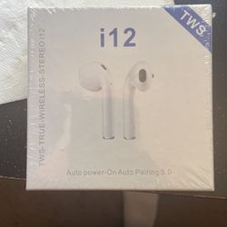 I 12 Tws Stereo Earbuds 