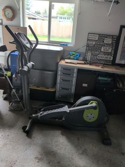Elliptical with fan