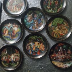 Russian Fairy Tale Plates
