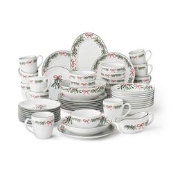 Member's Mark 53 Piece Holiday Porcelain Entertainer set