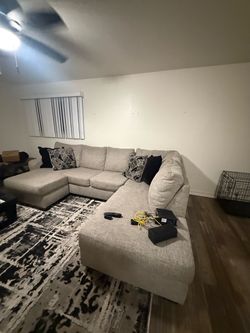Grey couch