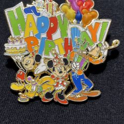 Happy Birthday Pin (2009)Disney 