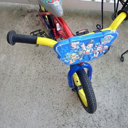 Kids Ninja Turtle Bike & Pup Bike