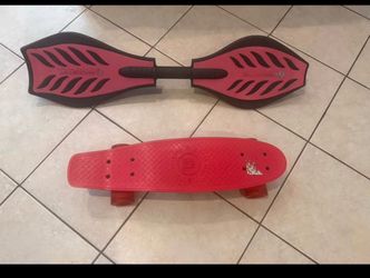 skateboard,  penny board