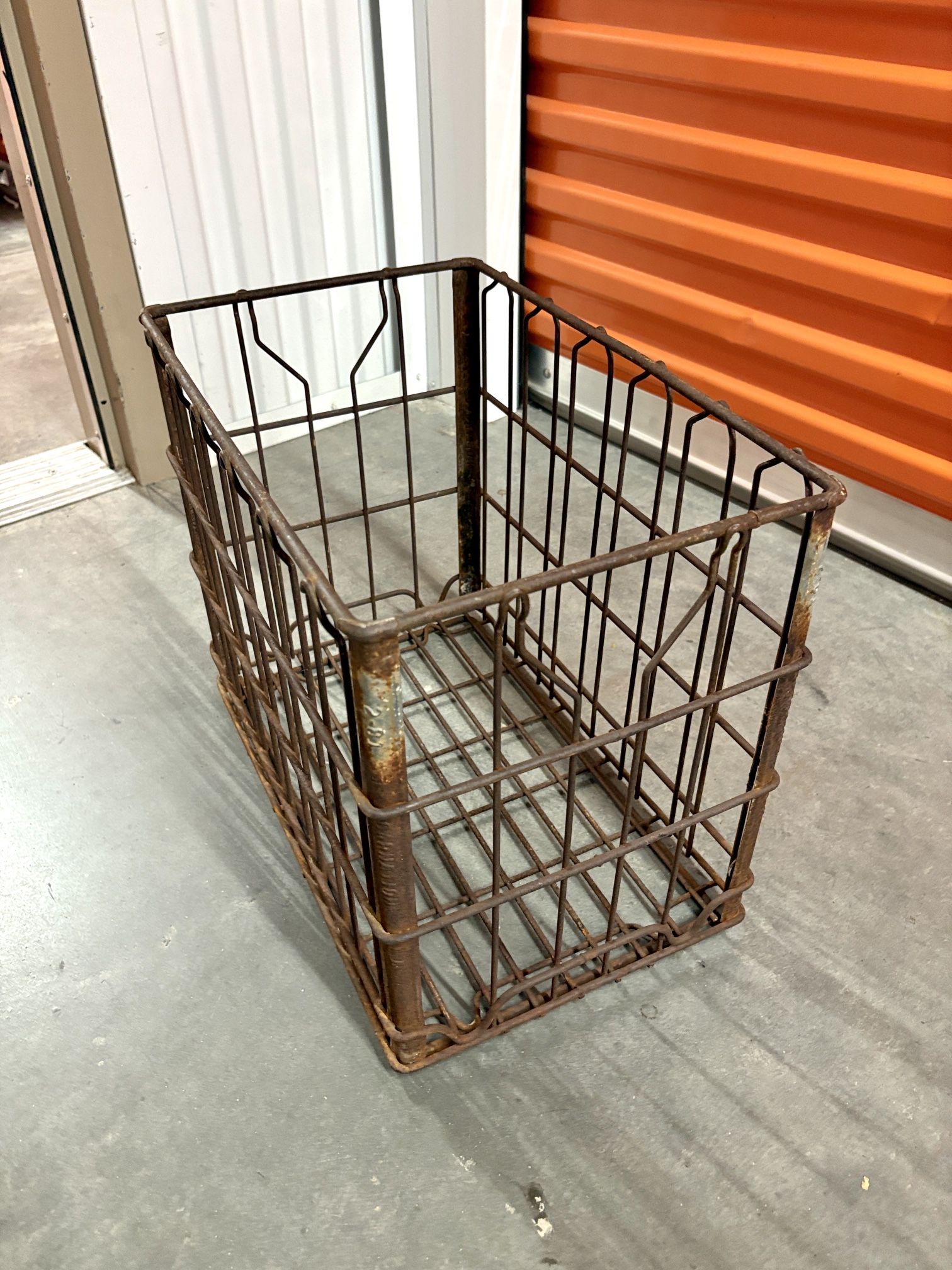 Aged Industrial Carnation Crate