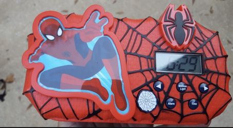 Spider-Man Clock