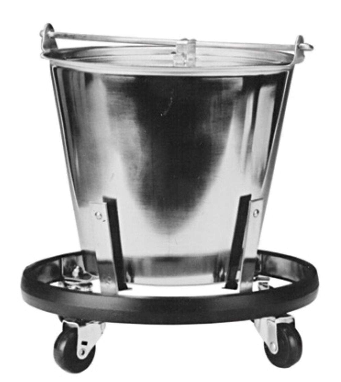 NEW! Grafco Stainless Steel Kick Bucket and Stand Set