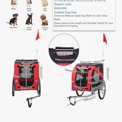 Dog trailer-new