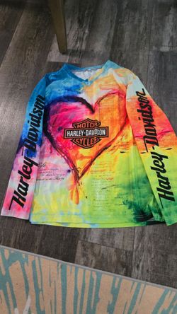 Harley Davidson Tye Dye shirt