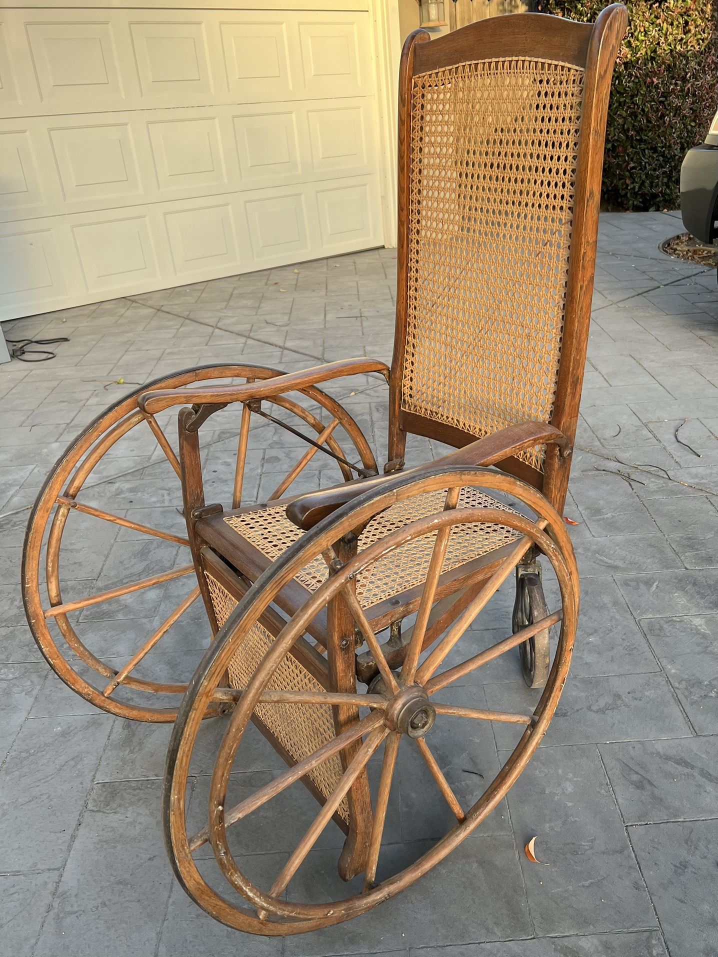 Antique Wheel Chair Turn Of the Century
