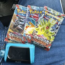 Pokémon Obsidian Flames Sealed Packs