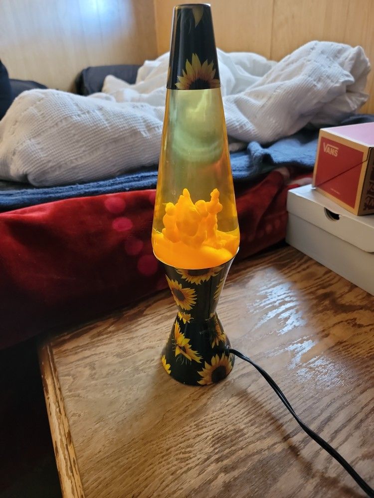 Lava Lamp Sunflower