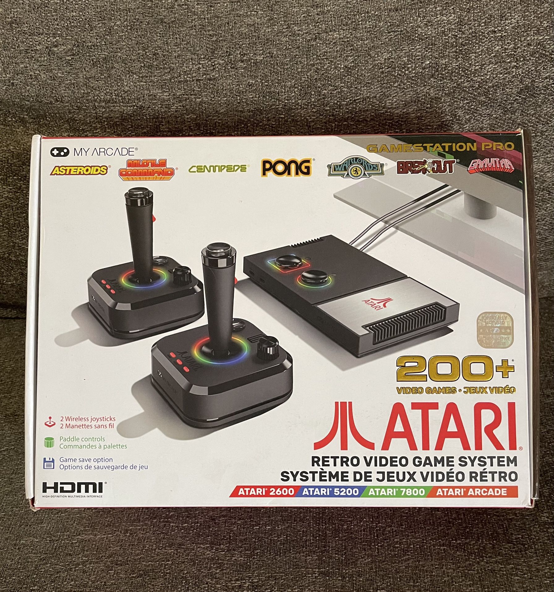 My Arcade Atari GameStation 200+ video games