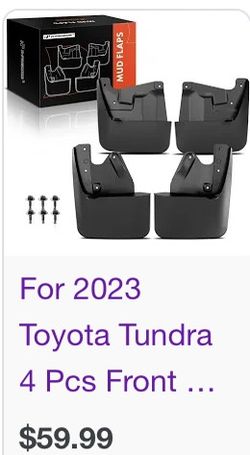2022 2023 Toyota Tundra Mud Flaps