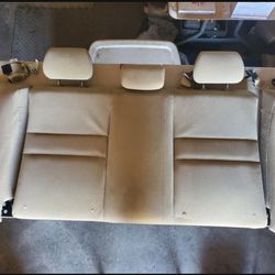 2006 Honda Civic Rear 2pc Backseat Set (Beige)