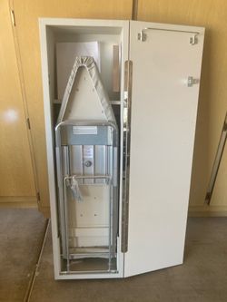 In wall ironing board.