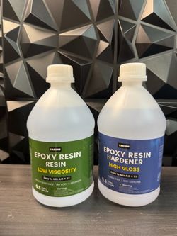 1 Gallon Crystal Clear Epoxy Resin Kit -NEW (3113/13)