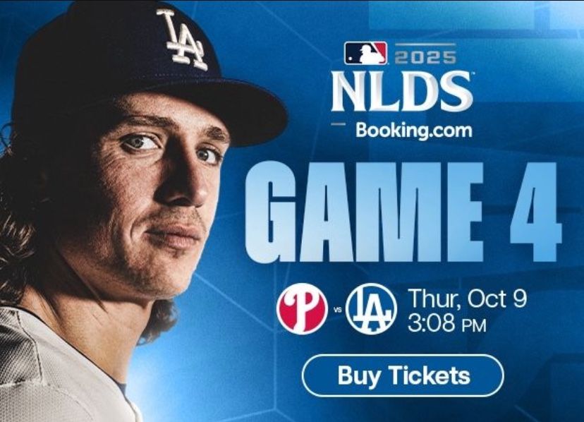 NLDS: Dodgers Vs Phillies Game 4 HG2