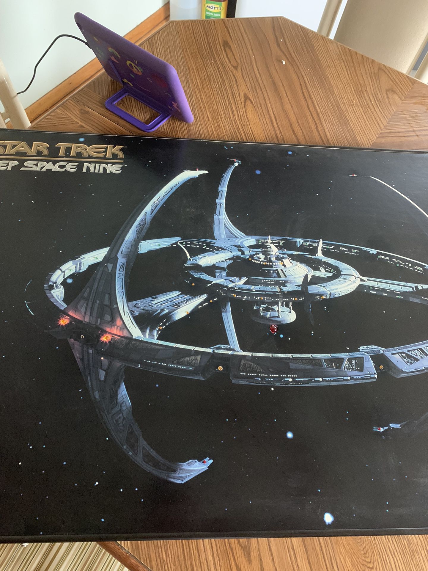 36 inches long 24 inches wide Star Trek picture