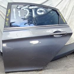 2011 2012 2013 2014 HYUNDAI SONATA LEFT REAR DRIVER DOOR