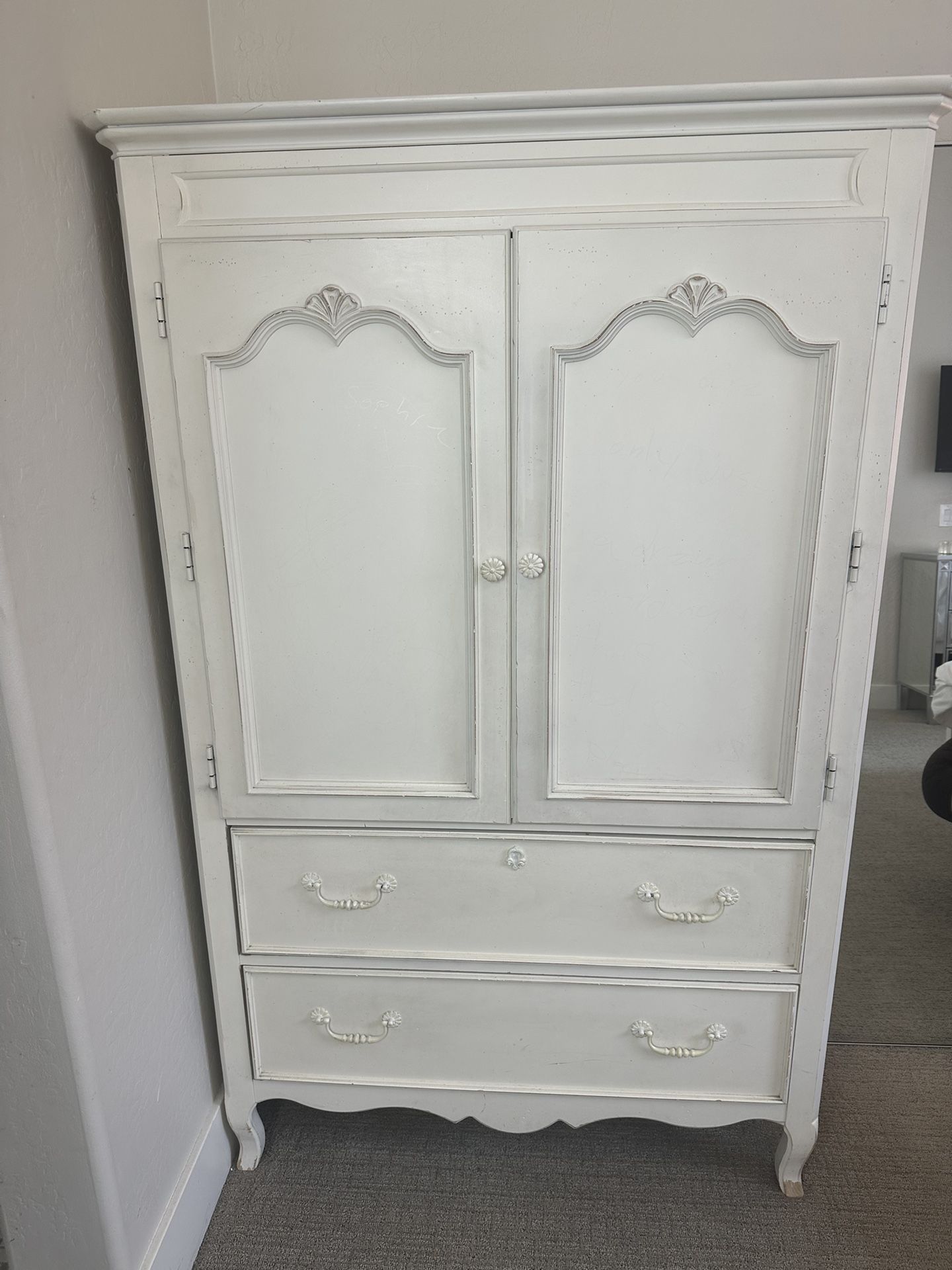 White Armoire