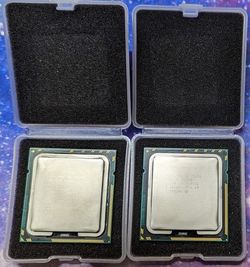 Matched Pair Intel Xeon x5690 12-Core 3.46GHz CPU Processor 2010 2012 Mac Pro 5,1
