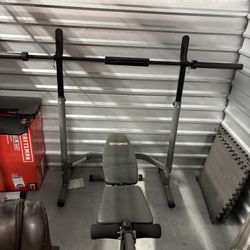 Body Champ Bench & Squat Rack