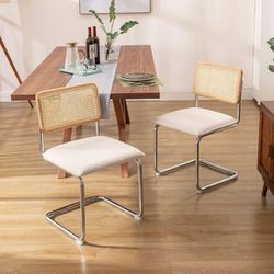 New Set Of 2 Modern Dinning Chairs 