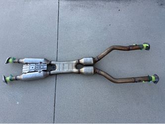 LEXUS 2021-2026 IS500 F-SPORT OEM FRONT EXHAUST PIPE MIDPIPE RESONATOR SILENCER