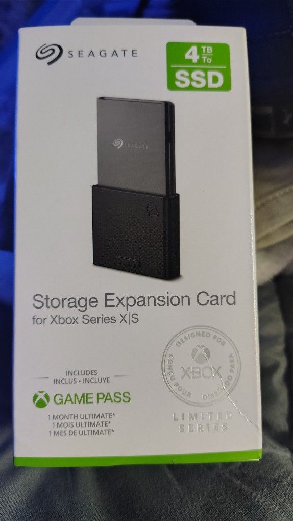 Seagate Storage Expansion Card for Xbox Series XIS 4 TB.