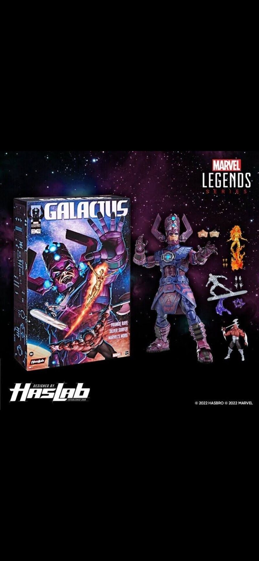 Haslab Hasbro Galactus And Or Sentinel Marvel