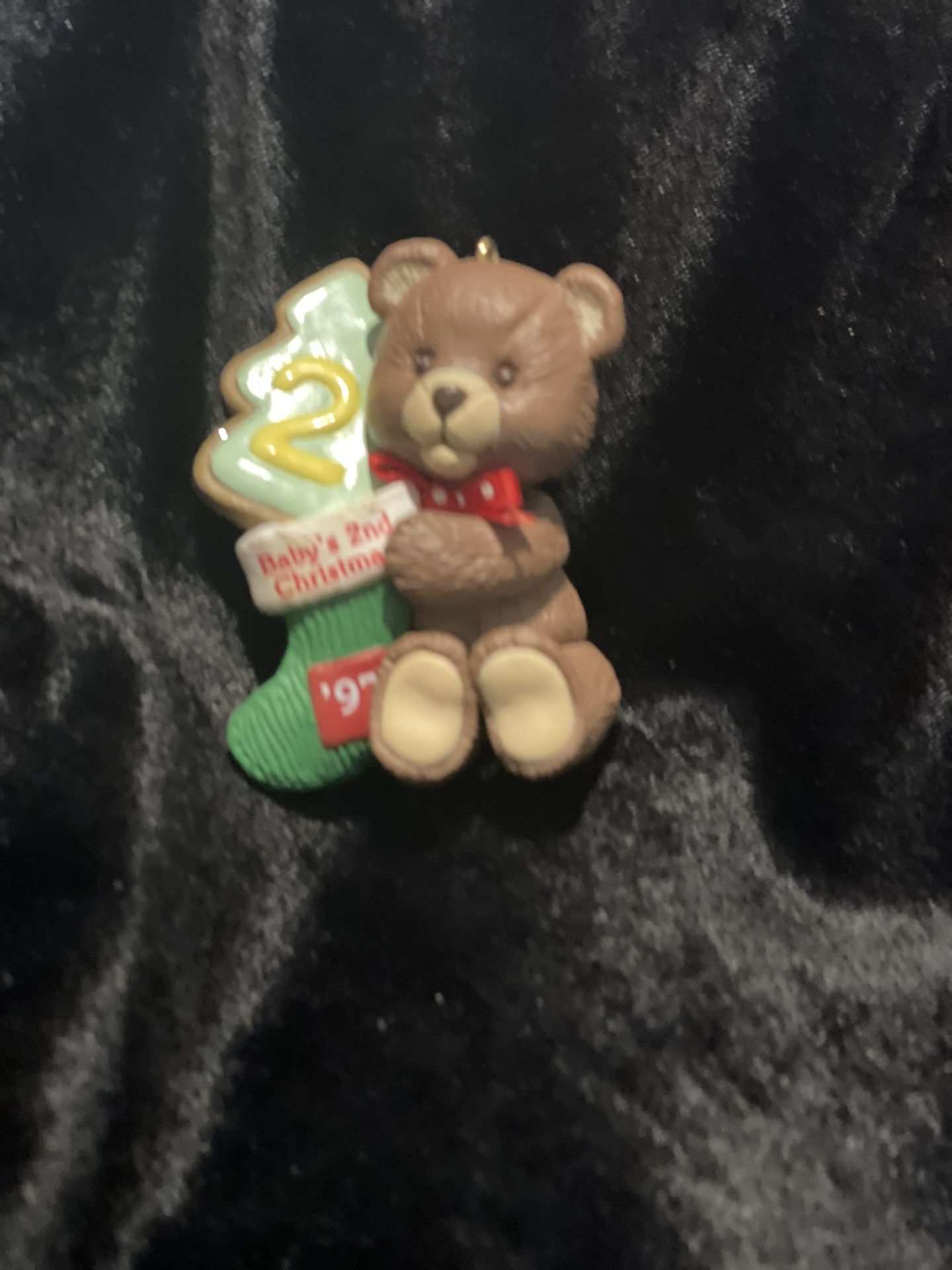 Baby’s 2nd Birthday 97 Baby Bear Ornament