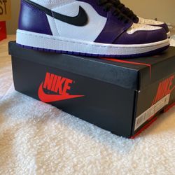 Jordan 1 Court Purple 2.0s
