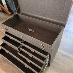 Vintage Kennedy Kits Metal Tool Chest – Made in USA (Must Sell)