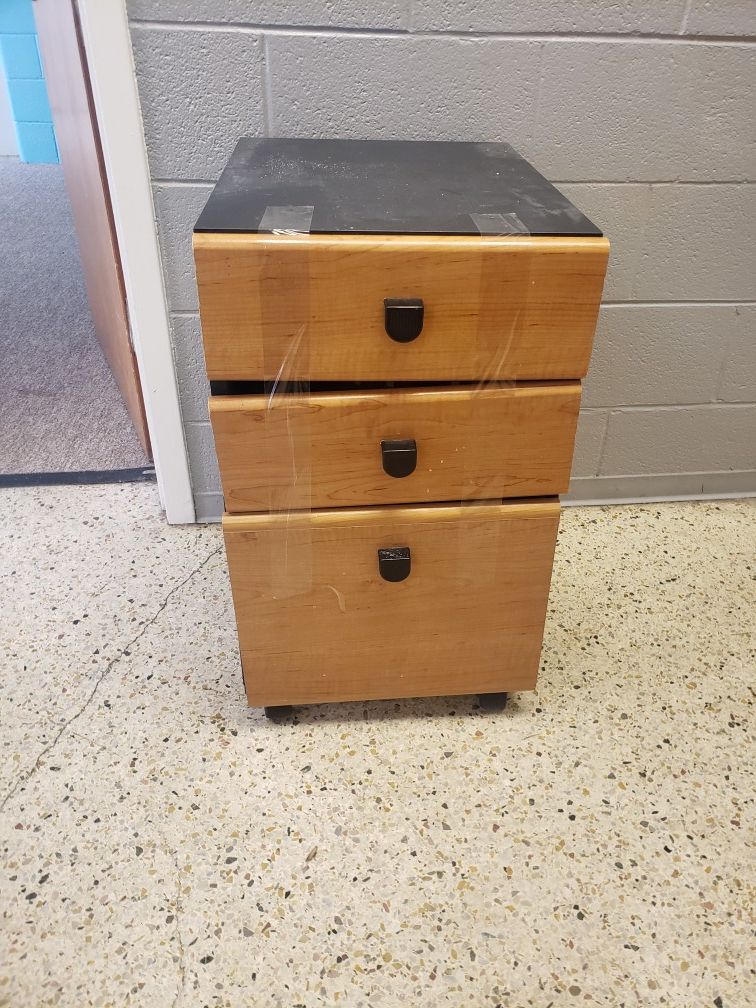 Office cabinet...with bottom drawer filing