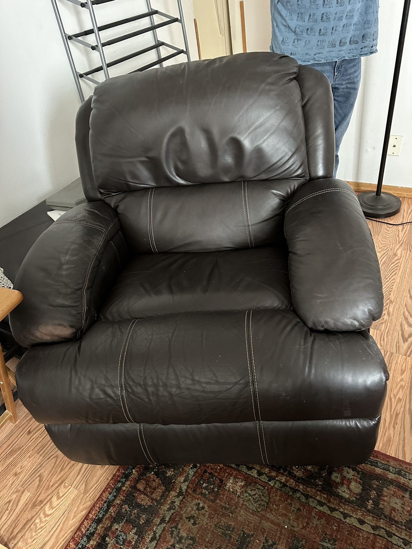 Leather Electric Recliner