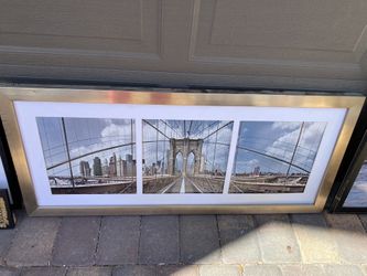 Bridge Picture Wallpaper Picture Frame Neutral
