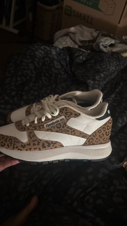 Leopard/ cheetah print  Reebok