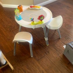 Skip Hop Brand Kids Table And Chairs Playset