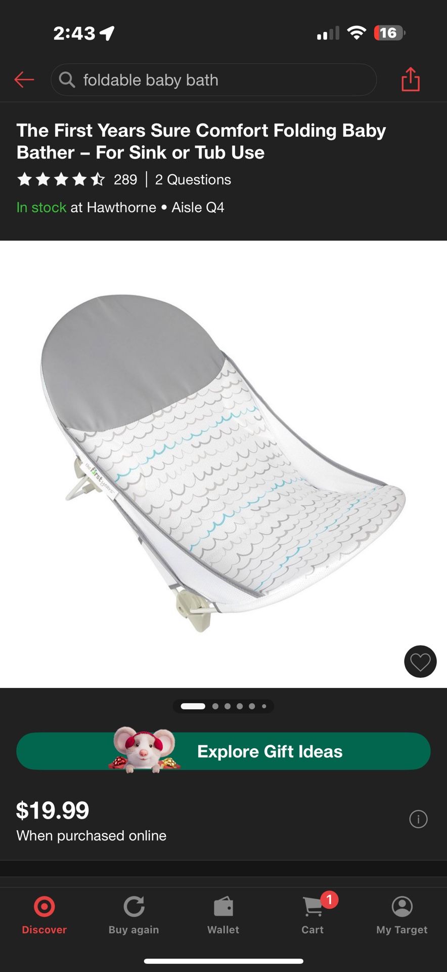 Baby Foldable Bather
