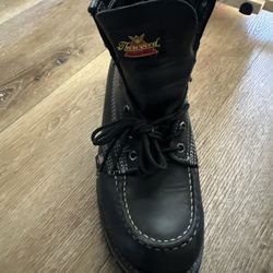 Thorogood Boots All Black. Size 10.5