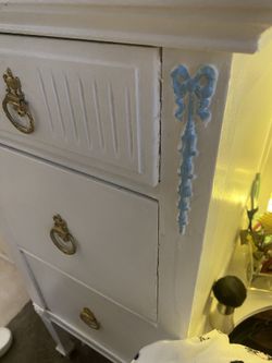 1920 Antique Full Length Tri Fold Mirror Van