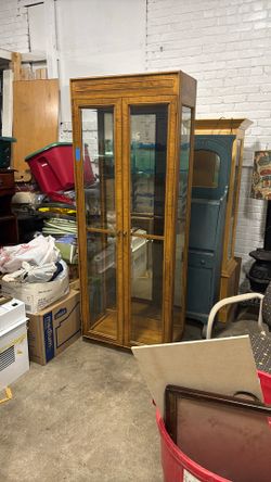 Matching Curio Cabinets